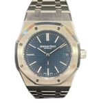 Audemars Piguet Royal Oak Jumbo 16202ST.OO.1240ST.02 (2024) - Blauw wijzerplaat 39mm Staal (1/1)