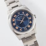 Rolex Oyster Perpetual 34 114200 (2007) - Blauw wijzerplaat 34mm Staal (1/7)