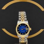 Rolex Datejust 31 68273 (1991) - Blue dial 31 mm Gold/Steel case (1/7)