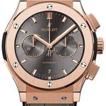 Hublot Classic Fusion Chronograph 541.OX.7080.LR (2026) - Grey dial 42 mm Rose Gold case (1/1)