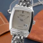 Glashütte Original Senator Karrée 1-39-42-53-52-14 (Onbekend (willekeurig serienummer)) - Zilver wijzerplaat 40mm Staal (3/8)