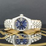 Rolex Oyster Perpetual Lady Date 6919 (1992) - Blue dial 26 mm Steel case (4/7)