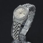 Rolex Oyster Perpetual Lady Date 69240 (1990) - Zilver wijzerplaat 26mm Staal (5/7)