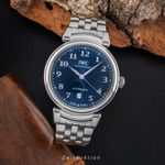 IWC Da Vinci IW356605 (2020) - Blauw wijzerplaat 40mm Staal (3/8)