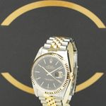 Rolex Datejust 36 16233 (1991) - Black dial 36 mm Gold/Steel case (2/7)