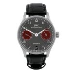 IWC Portuguese Automatic IW500126 (2013) - Grey dial 42 mm Steel case (1/8)