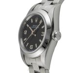 Rolex Oyster Perpetual 76080 (2006) - Black dial 26 mm Steel case (5/8)