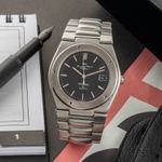 IWC Ingenieur Jumbo IW3303 (Onbekend (willekeurig serienummer)) - Zwart wijzerplaat 40mm Staal (1/8)