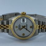 Rolex Lady-Datejust 6917 (1986) - White dial 26 mm Gold/Steel case (1/8)