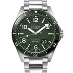 Glashütte Original SeaQ Panorama Date 1-36-13-07-83-70 (2024) - Green dial 43 mm Steel case (1/1)