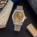 Rolex Lady-Datejust 69173 (Onbekend (willekeurig serienummer)) - 26mm Goud/Staal (1/8)