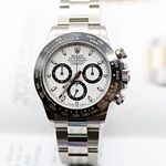 Rolex Daytona 116500LN (Unknown (random serial)) - White dial 40 mm Steel case (8/8)