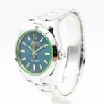 Rolex Milgauss 116400GV (2021) - Blauw wijzerplaat 40mm Staal (2/7)