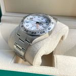 Rolex Explorer II 216570 (2021) - Wit wijzerplaat 42mm Staal (5/6)