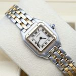 Cartier Panthère 66921 (2000) - White dial 22 mm Gold/Steel case (1/7)