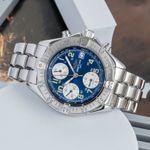 Breitling Colt Chronograph Automatic A13035.1 (1998) - Blauw wijzerplaat 41mm Staal (2/8)