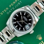 Rolex Datejust 31 178240 (2018) - Black dial 31 mm Steel case (5/8)