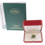 Cartier Santos Galbée 1567 (1996) - White dial 24 mm Gold/Steel case (2/8)