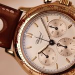 Chopard Unknown 1194 (1995) - Wit wijzerplaat 36mm Geelgoud (1/8)