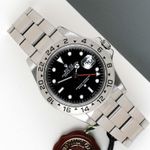 Rolex Explorer II 16570 (1999) - Black dial 40 mm Steel case (1/8)