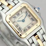 Cartier Panthère 6692 (1992) - White dial 22 mm Gold/Steel case (3/8)