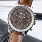 Breitling Montbrillant Datora A21330 (Unknown (random serial)) - Bronze dial 43 mm Steel case (3/8)