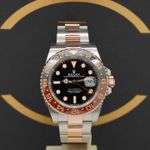 Rolex GMT-Master II 126711CHNR (2021) - Zwart wijzerplaat 40mm Goud/Staal (1/7)