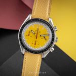 Omega Speedmaster 3510.12 (1995) - Geel wijzerplaat 39mm Staal (3/8)