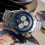 Omega Speedmaster Professional Moonwatch 3565.80.00 (Onbekend (willekeurig serienummer)) - Blauw wijzerplaat 42mm Staal (2/8)