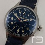 Alpina Startimer AL-525NBG4SH6 (2024) - Zwart wijzerplaat 44mm Staal (1/8)