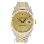 Rolex Datejust 36 16233 (1992) - 36 mm Gold/Steel case (1/7)
