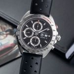TAG Heuer Carrera Calibre HEUER 01 CAR201AA.BA0714 (Unknown (random serial)) - White dial 43 mm Steel case (3/8)