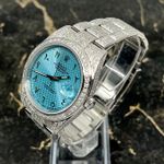 Rolex Datejust 41 126300 (2021) - Turquoise wijzerplaat 41mm Staal (5/8)