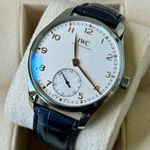 IWC Portuguese Automatic IW358303 (2023) - Zilver wijzerplaat 40mm Staal (3/7)