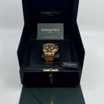 Audemars Piguet Royal Oak Chronograph 26331OR.OO.1220OR.01 (2018) - Blauw wijzerplaat 41mm Roségoud (5/8)