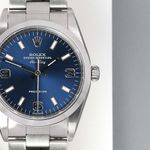 Rolex Air-King 14000M (Unknown (random serial)) - Blue dial 34 mm Steel case (5/7)