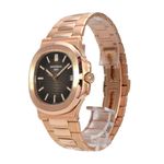 Patek Philippe Nautilus 5711/1R-001 (2016) - Brown dial 40 mm Rose Gold case (3/8)