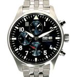 IWC Pilot Chronograph IW378004 (2024) - Blauw wijzerplaat 41mm Staal (1/8)