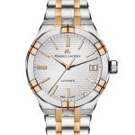 Maurice Lacroix Aikon AI6007-SP012-130-1 (2023) - Zilver wijzerplaat 39mm Staal (1/3)