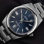 Rolex Oyster Perpetual 41 124300 (2021) - Blue dial 41 mm Steel case (3/8)
