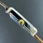 Omega De Ville 511.0511 (1975) - Black dial 23 mm Gold/Steel case (5/8)