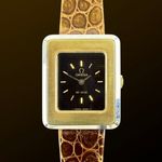 Omega De Ville 511.0511 (1975) - Black dial 23 mm Gold/Steel case (1/8)