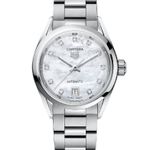 TAG Heuer Carrera Lady WBN2412.BA0621 (2023) - White dial 29 mm Steel case (1/3)