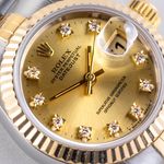 Rolex Lady-Datejust 69173 (1995) - Champagne dial 26 mm Gold/Steel case (2/8)