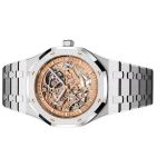 Audemars Piguet Royal Oak Double Balance Wheel Openworked 15407ST.OO.1220ST.02 (2025) - Transparent dial 41 mm Steel case (4/6)