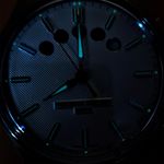 Frederique Constant Yacht Timer GMT FC-380ST4H6B (2025) - Wit wijzerplaat 42mm Staal (4/8)