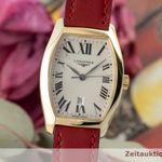 Longines Evidenza L2.155.6.71.2 (2005) - White dial 26 mm Yellow Gold case (3/8)