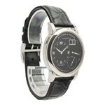 A. Lange & Söhne Lange 1 101.035 (2005) - Black dial 39 mm Platinum case (3/10)