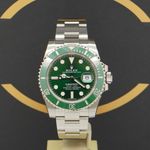 Rolex Submariner Date 116610LV (2018) - Groen wijzerplaat 40mm Staal (1/7)