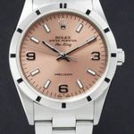 Rolex Air-King 14010 (1997) - Pink dial 34 mm Steel case (1/7)